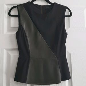 BCBGMaxAzria Peplum Top